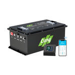 Cxeny 48V 160Ah Lithium Golf Cart Battery 200A Bluetooth BMS With Touch Monitor