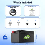 Accessories overview for CXENY 48V 120Ah lithium golf cart battery